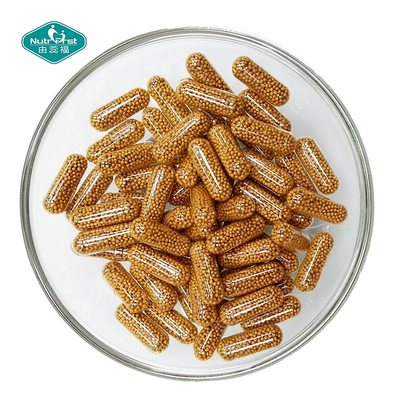 Nutrifirst Vegan Beadlet Cápsula de rosa mosqueta de liberación prolongada de vitamina C con micropellets VC