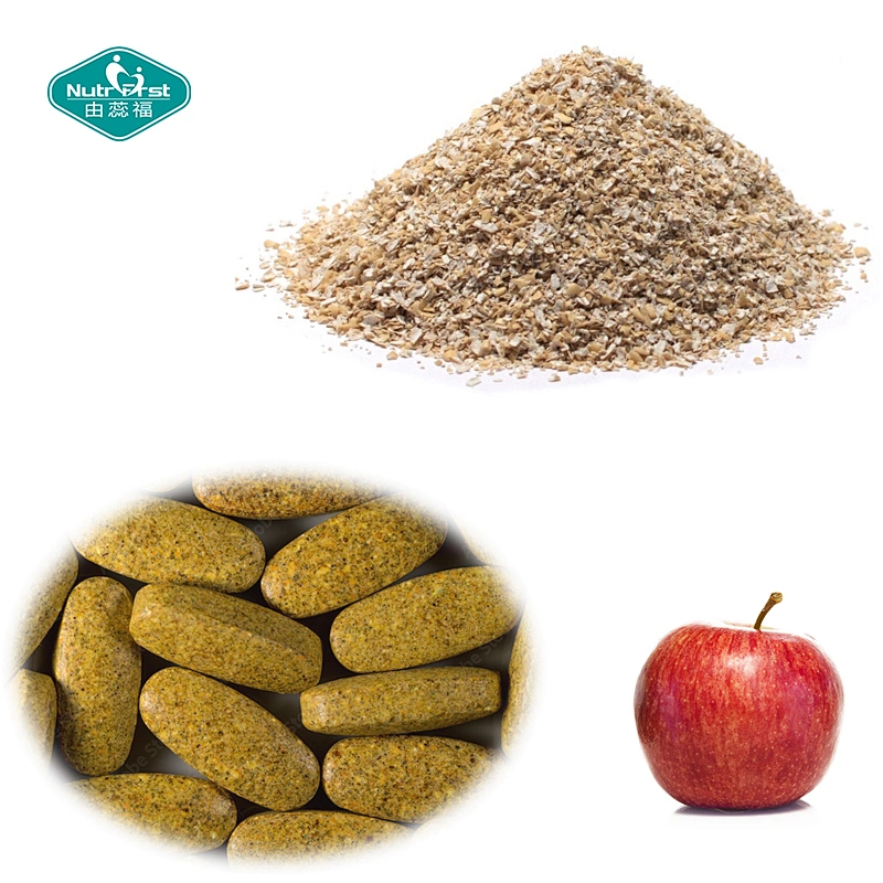 Suministro al por mayor de fábrica, salud vascular, triglicéridos, mezcla de hierbas, escoba de carnicero, tableta de salvado de avena, suplemento