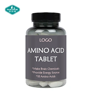 Nutrifirst modificó la tableta personalizada de la mezcla de aminoácidos BCAA EAA para la salud del cabello y las uñas de la piel para la salud del cerebro