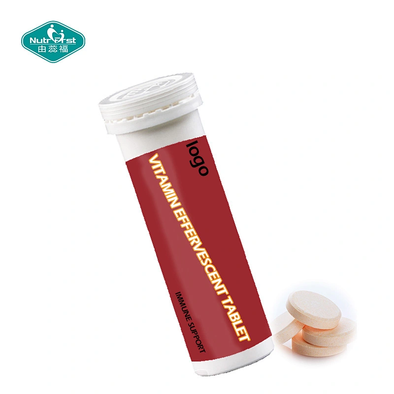 Customized Packing Immune Support Supplement Ultra Herb Mineral Vitamin C Effervescent Tablets for Immune Defense