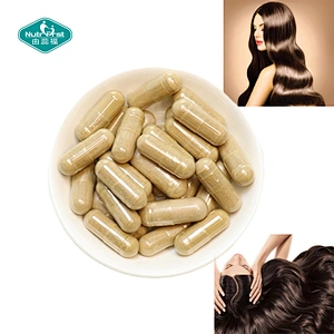 Suplementos para el crecimiento del cabello Beta Sitosterol havegrass Nettles Leaf Pygeum Extracto de cápsula para cabello más grueso y fuerte