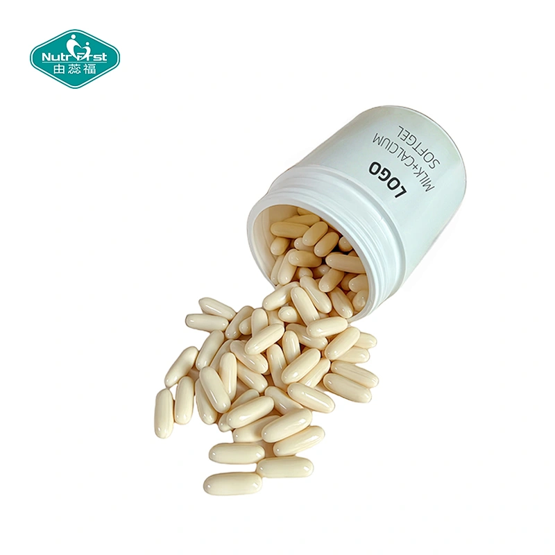 Nutrifirst OEM Private Label Milk+Calcium Softgel Capsule