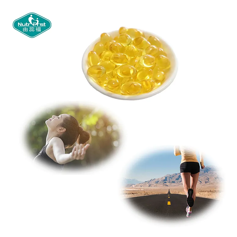 La personalización OEM de Nutrifirst mejora los beneficios de rendimiento del ejercicio para las cápsulas blandas de aceite de menta para músculos y articulaciones
