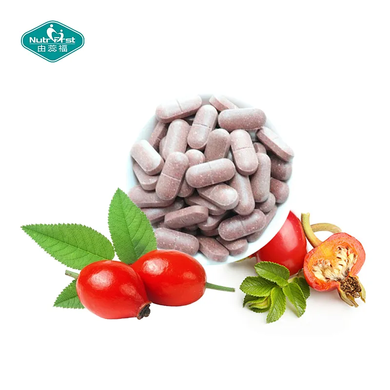 Manufacture OEM Support Digestive Health Promote Skin Health Rose Hips Tablets