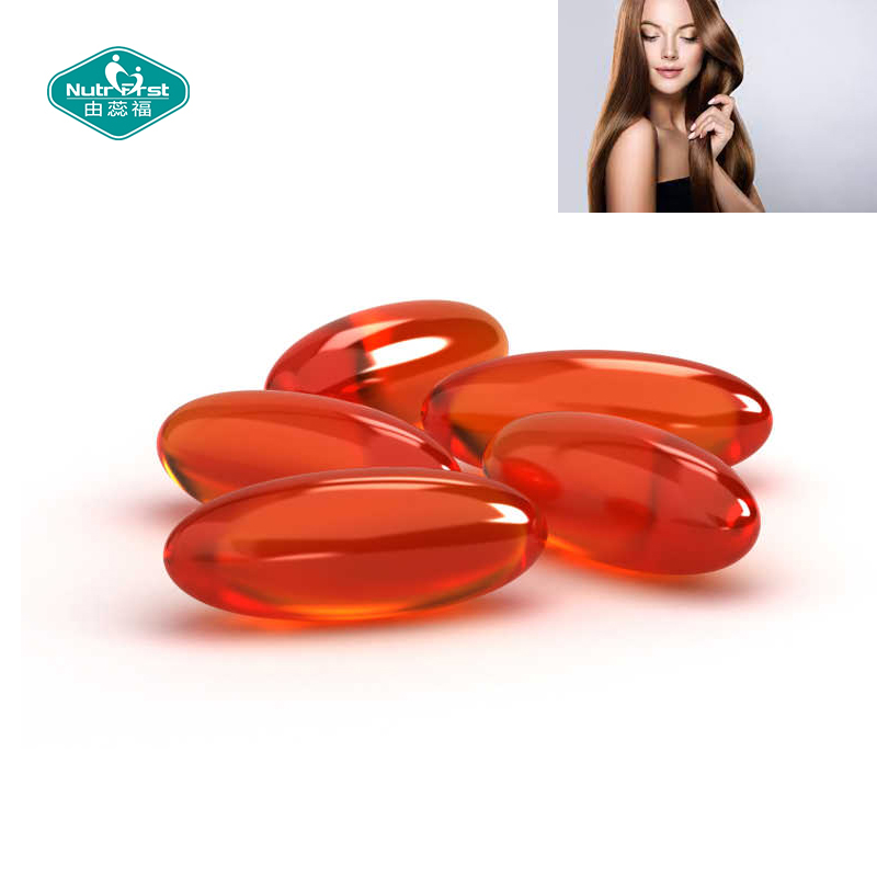 Nutrifirst, suplemento para el cabello personalizado, vitamina D B12, complejo de biotina, cápsula blanda para el crecimiento del cabello Mineral con extracto de Amla