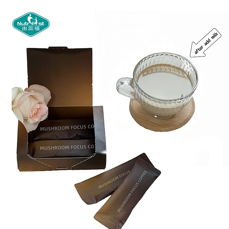 Nutrifirst Private OEM  Label Mushroom Focus Coffee Powder