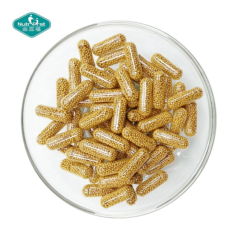 Suplemento multivitamínico de marca privada Cápsulas microgranuladoras de liberación prolongada con formulaciones de gránulos