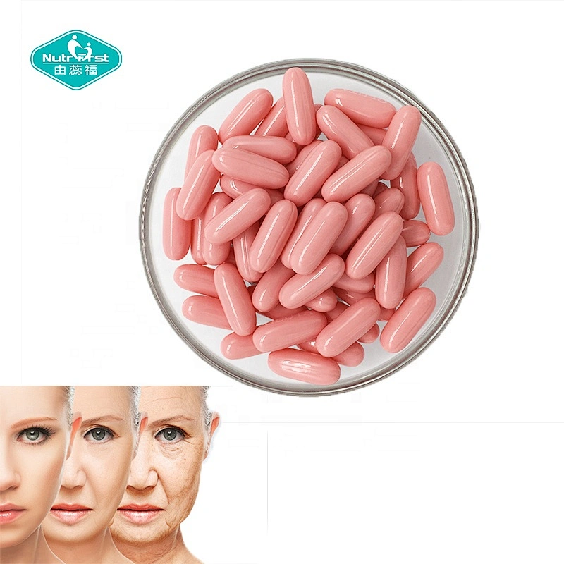 Nutrifirst cápsulas blandas de colágeno personalizadas vitamina c fórmula oem cápsulas para blanquear la piel cápsulas blandas antienvejecimiento