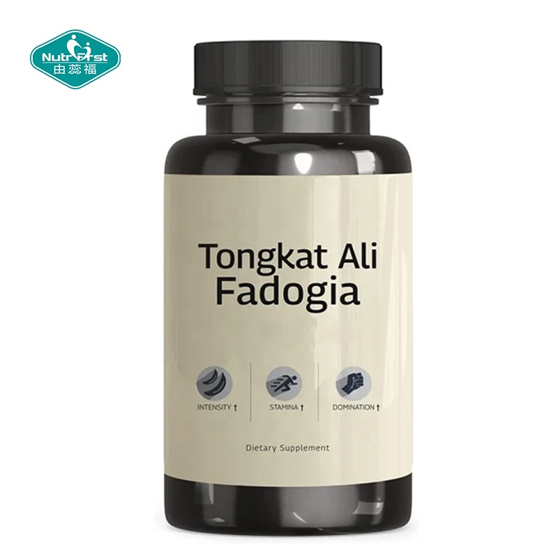 Fórmula potente Turkesterona Fadogia Agrestis 600 mg Cápsulas de mezcla de extracto de Tongkat Ali que apoyan el crecimiento muscular