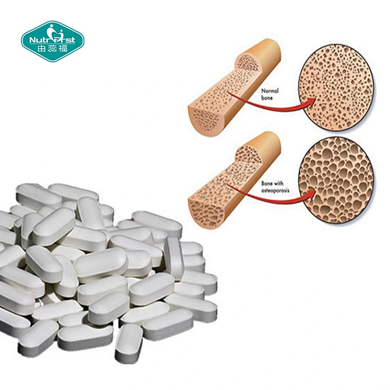Custom Customization Calcium Magnesium Potassium K+Mg Tablets with Bespoke Packing