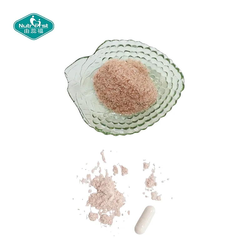 Nutrifirst Custom Customization OEM Digestive Enzymes Promote Digestion Supports Hail Nail Skin Papaya Leaf Capsules