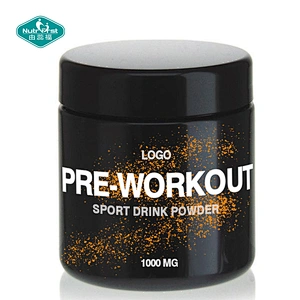 Private Label Pre-workout Muscle Strength Supplement Citrulline Taurine Sport & Nootropic Drink Powder
