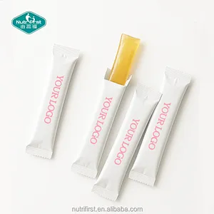 Nutrifirst OEM Bulk Probiótico Censas de colágeno Jelly Sticks Suplementos de belleza y salud intestinal