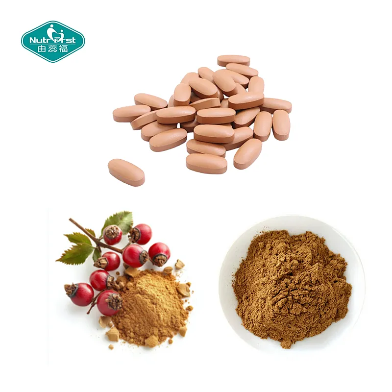 Nutrifirst Custom Customization OEM Improve Heart Health Benefits Hawthorn Tablets
