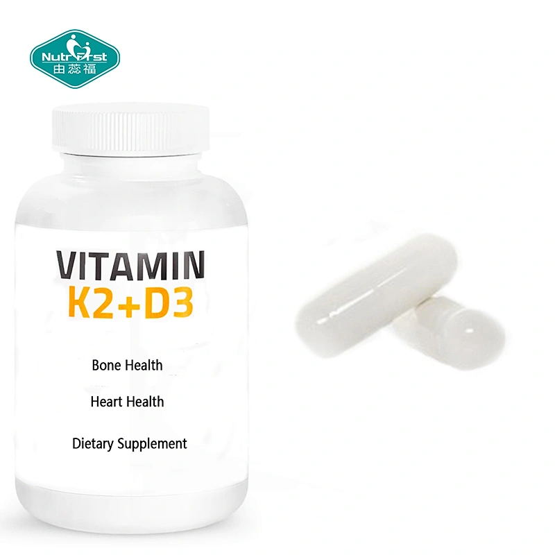 Nutrifirst Dietary Supplements Vitamin MK7 K2 D3 Powder Mixture Capsule