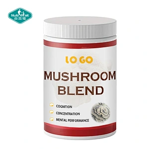 Nutrifirst Advanced Formula Chaga Cordyceps Ultra Mushroom Complex Powder OEM Mental Performance Supplement