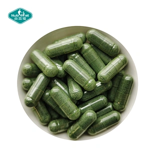 Customized Organic Chlorophyll Vegan Protein Green Superfood Pill Spirulina Alga Chlorella Powder Capsules