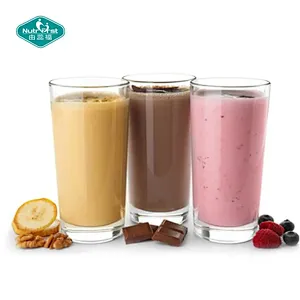 Batido de reemplazo de comida todo en uno de marca privada Mezcla de minerales y vitaminas súper verdes ricas en fibra