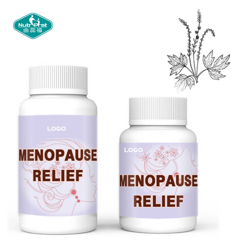 Nutrifirst Private Label Estrogen Balance Women Body Mood Health Herb Extract Capsule for Menopause Symptom Relief
