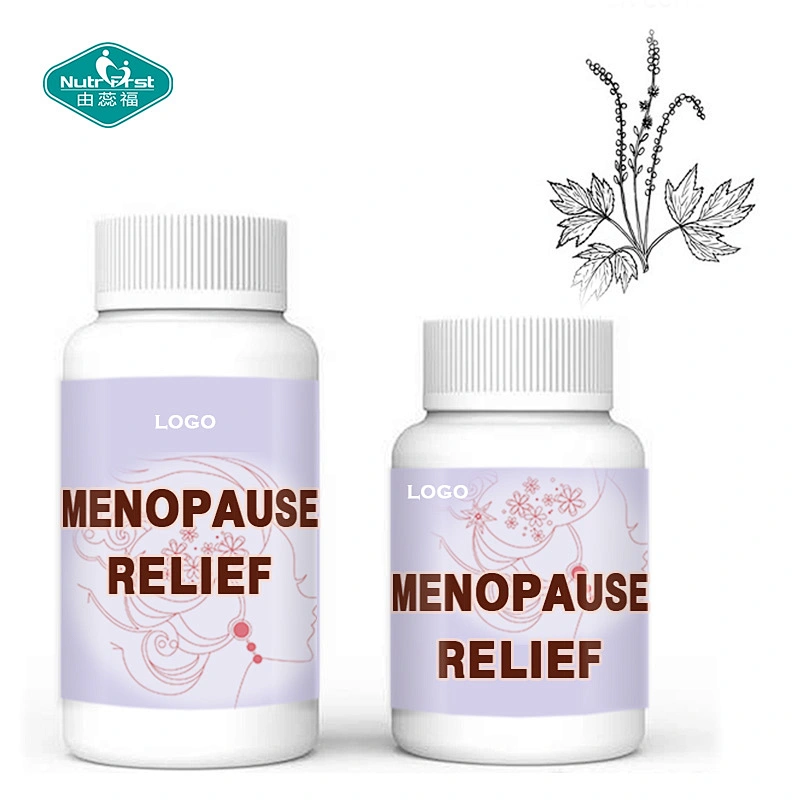 Nutrifirst Private Label Estrogen Balance Women Body Mood Health Herb Extract Capsule for Menopause Symptom Relief