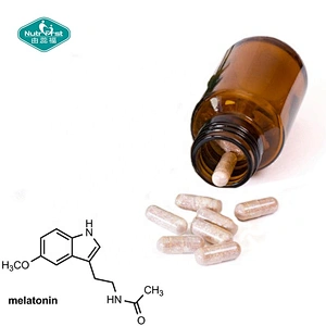 Sleep Improving Herbs Complex Supplements Melatonin Valerian Passion flower Lemon Balm Hops Capsules with GABA