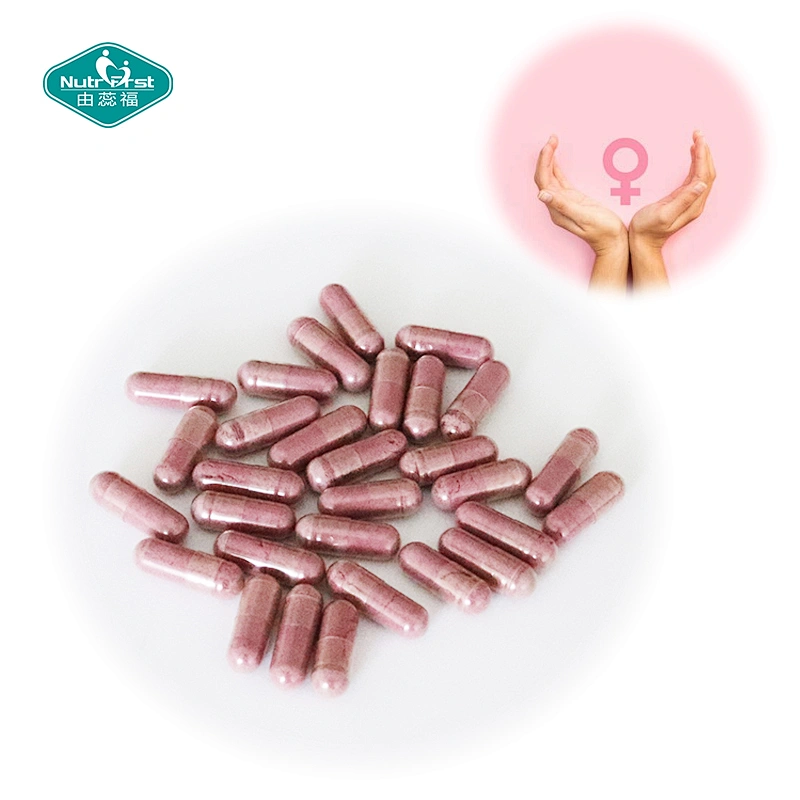Private Logo Ultimate Powerful Herbal Combination Women Health Red Clover Hops Flaxseed Licorice Vegan Capsule
