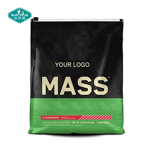 Mass Weight Gainer Protein Bcaa L-Glutamine Hmb Calcium Alpha-Ketoglutarate Amino Acid Powder