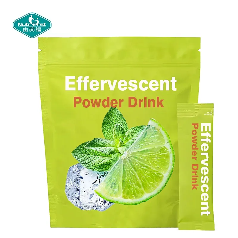 Polvo efervescente de minerales multivitamínicos