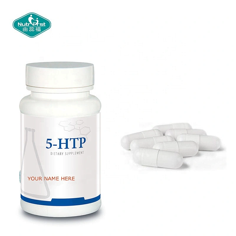 L-5-Hydroxytryptophan Supplements 5-HTP Calcium Vegan Sleep Aid Capsules 5HTP for Improve Sleep