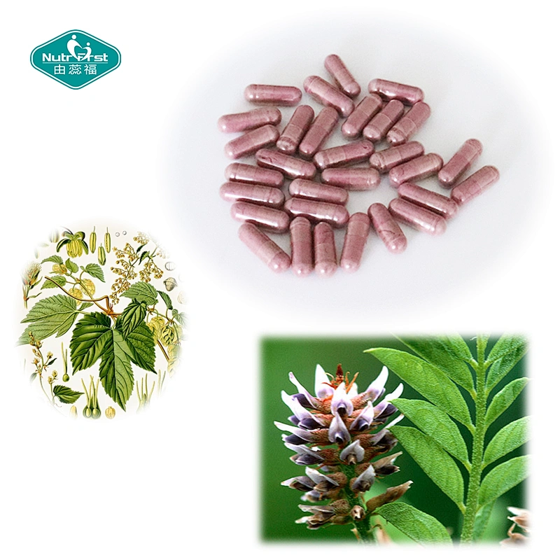 Private Logo Ultimate Powerful Herbal Combination Women Health Red Clover Hops Flaxseed Licorice Vegan Capsule