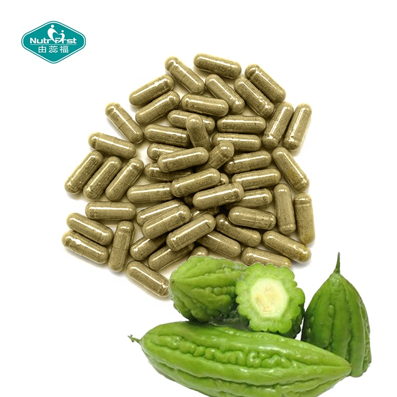 Bitter Melon Extract Supplement Food Grade Bitter Melon Extract Capsule with Customized Packaging