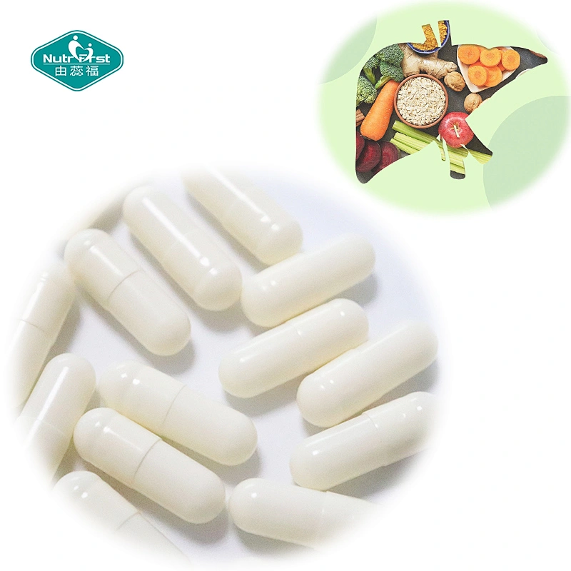 Liver Health Supplement Bile Production TUDCA Milk Thistle Beetroot Extract Vegan Capsule for Hangover Relief