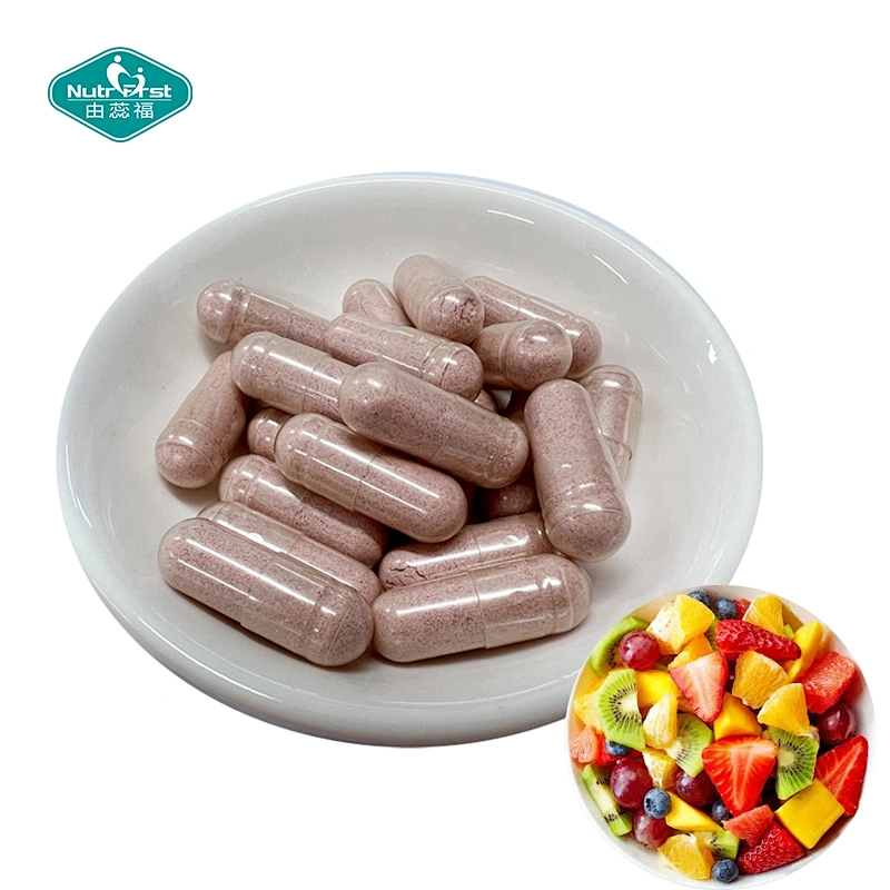 Greens Blend 17 Super Green Fruits Extract Complex Capsule Greens Superfood Powder Supplements