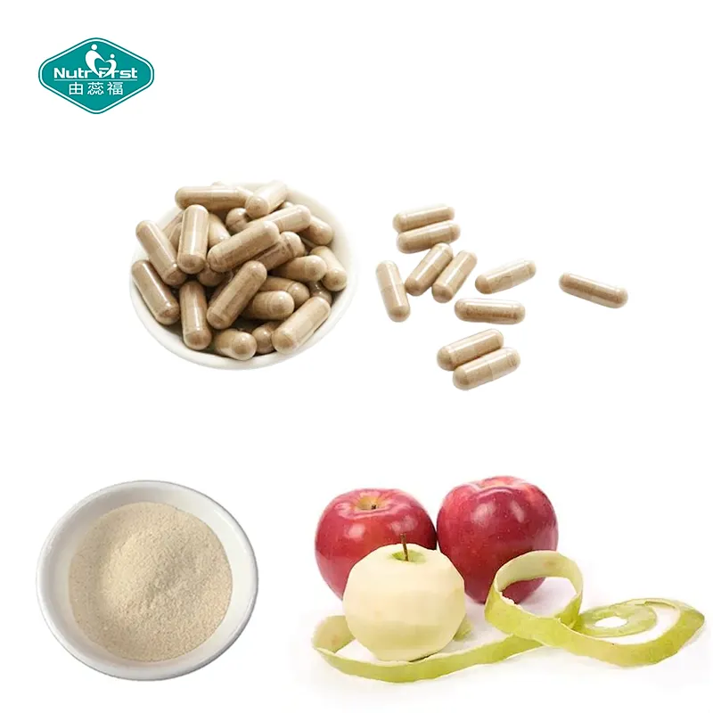 Nutrifirst Custom Customization OEM Strengthen Hair and Skin Health Promote Weight Loss Apple Pectin Capsules