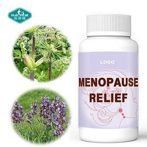 Nutrifirst Private Label Estrogen Balance Women Body Mood Health Herb Extract Capsule for Menopause Symptom Relief