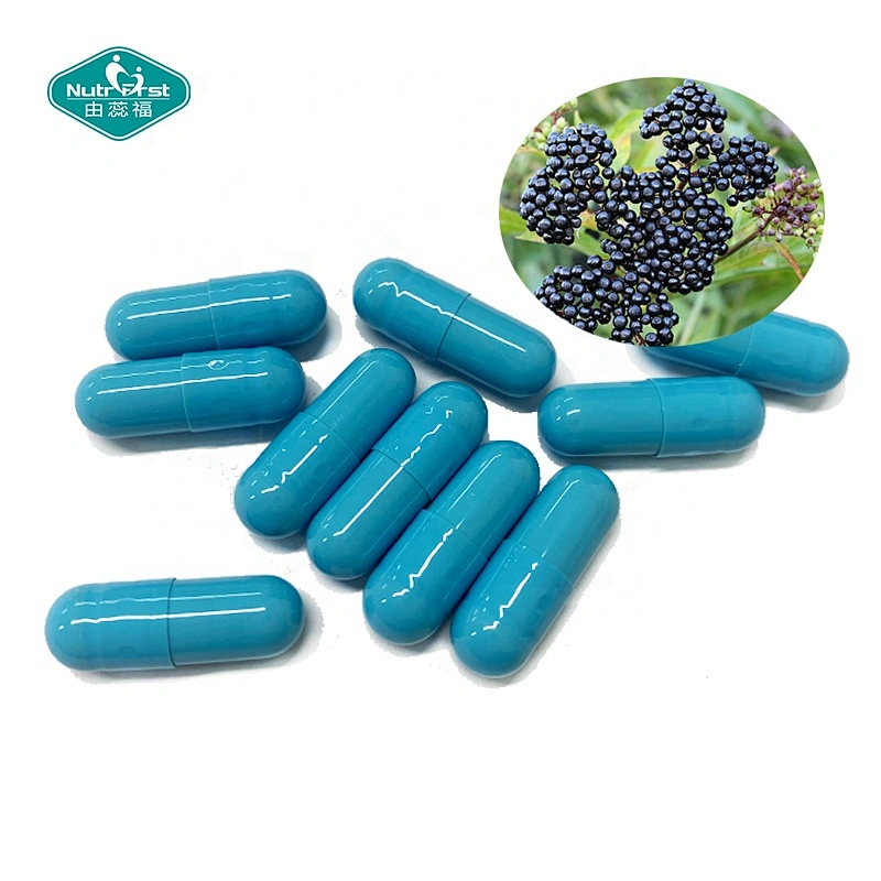 Nutrifirst Vitamin C Zinc Black Elderberry Extract Capsules Supplements Supplier in Bulk