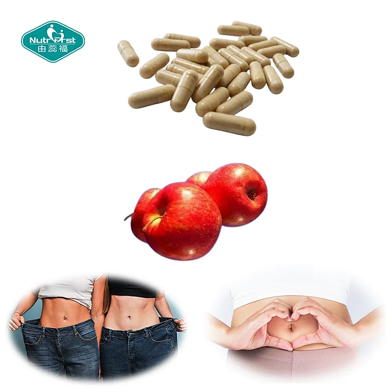 Nutrifirst Custom Customization OEM Strengthen Hair and Skin Health Promote Weight Loss Apple Pectin Capsules