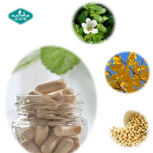 Cápsula de suplemento vegano con función de enfoque de memoria de concentración personalizada OEM a granel para la salud del nervio cerebral