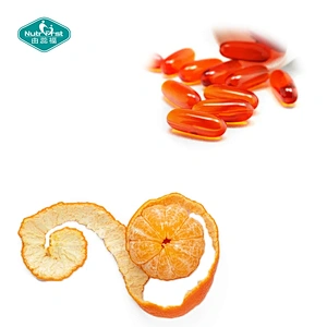 OEM Private Logo Orange Peel Extract 98.5% D-Limonene Vegan Capsule