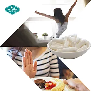 Nutrifirst Cápsulas de apoyo energético y metabolismo Suplemento dietético para reducción del apetito y control de peso