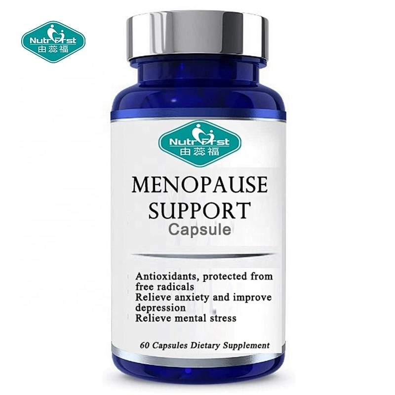 Suplementos de apoyo para la menopausia vitamina Borago officinalis aceite de semilla cápsula de extracto de isoflavona de soja para mejorar la depresión