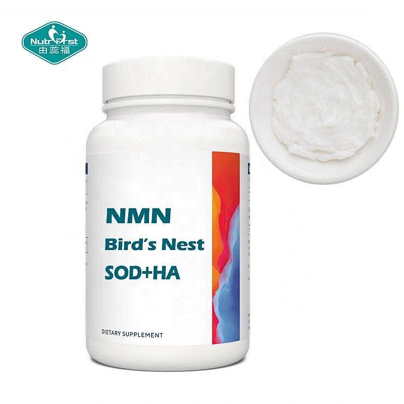 Bespoke Formulation Beauty Capsules NAD+ NMN Bird's Nest Sialic Acid Hyaluronic Acid Capsules