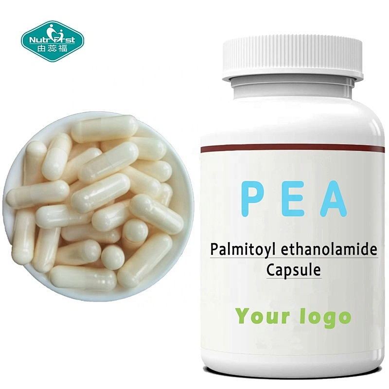 Nutrifirst Dietary Supplement PEA Palmitoyl Ethanolamide Sunflower Lecithin Luteolin Capsules