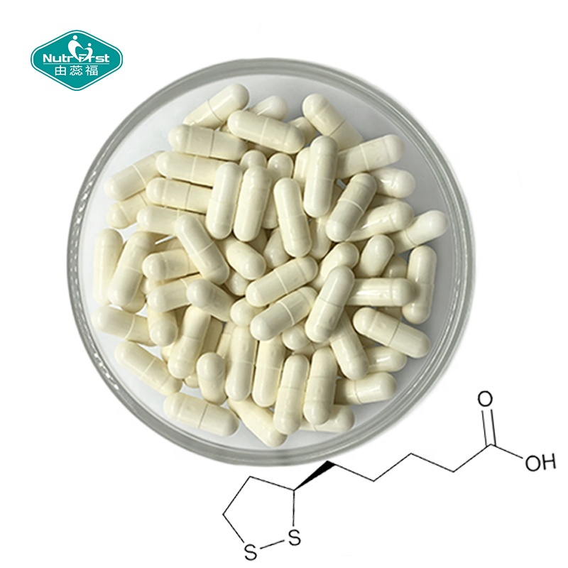 Suplemento de ácido alfa lipoico de fórmula personalizada, cápsulas vegetarianas de 300mg, súper piel con colágeno y vitamina C