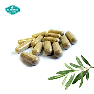 Custom Label Antioxidant Supplement 100% Pure Citrus Bergamot Berberine Olive Leaf Extract Powder Capsules
