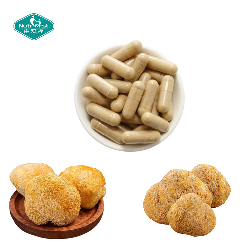 Nutrifirst Lions Mane Mushroom Capsules Supports Brain Heart Health Less  Stress&More Energy Dietary Supplement Capsules