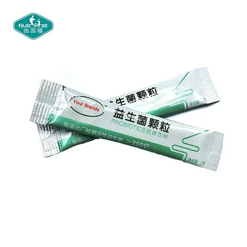 Probiotics Supplements Solid Beverage Probiotics Multi-Strains Premix Instant Drink Powder with Sachet Packing