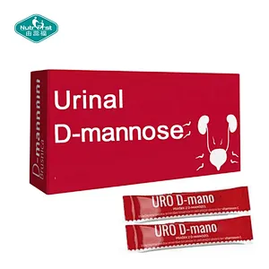 Urinary Tract and UTI Support D Mannose Cranberry Vitamin C Powder Drink Packets
