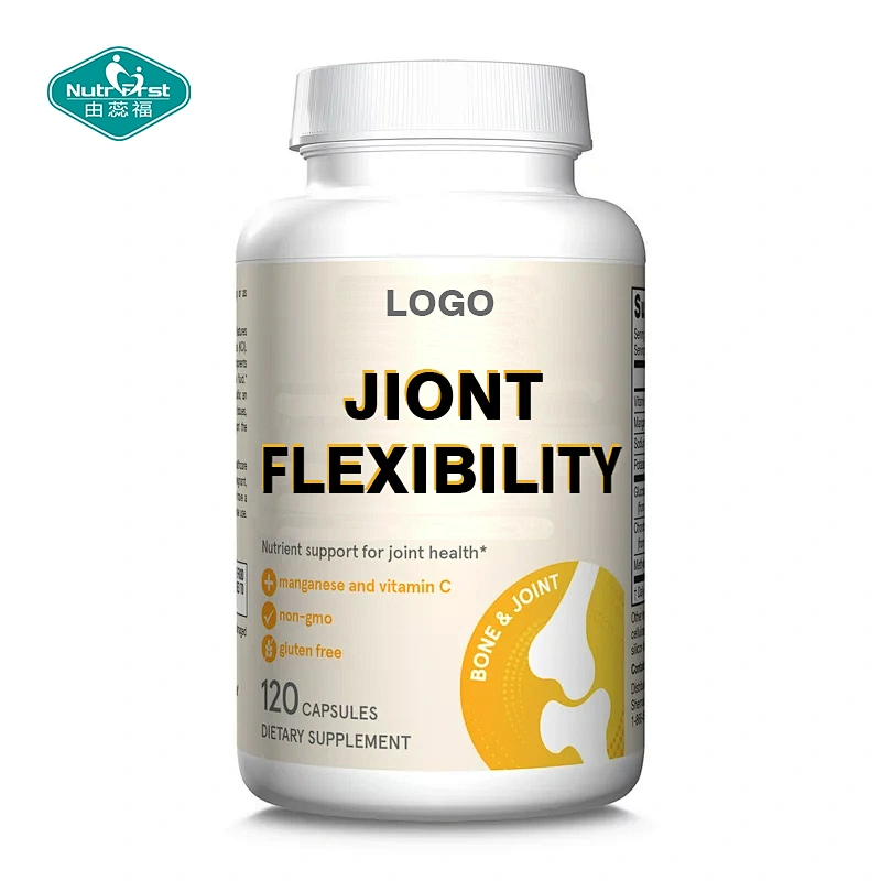 Health Supplement Plant Herbs Extract Glucosamine Bromelain Turmeric Vegan Capsule for Joint Mobility