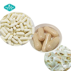 Extracto de hierbas orgánicas veganas a medida, cápsulas de polvo de fibra de cáscara de psyllium entero para mantener la digestión del Colon y adelgazar